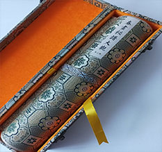 果洛书画装裱案例